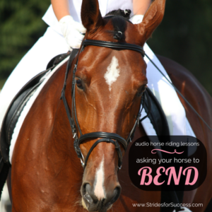 Asking your horse to bend