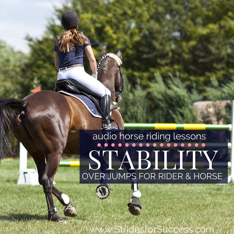 Improving Stability over Jumps for Horse and Rider