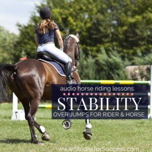 Stability over Jumps for Horse & Rider