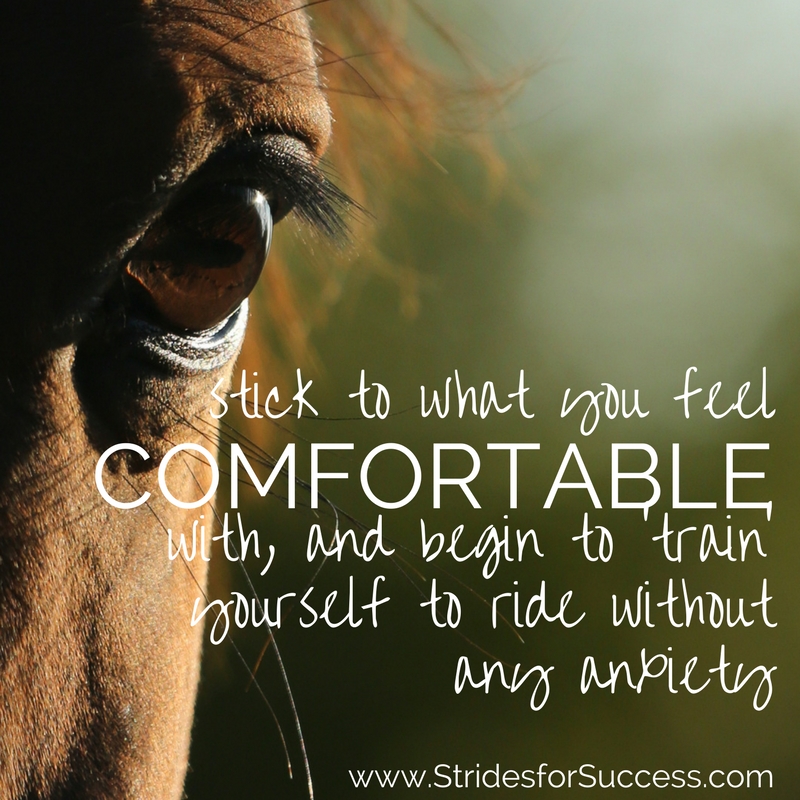 Rebuilding your confidence in the Saddle - FitForRiding.com - Daily Strides - Strides for Success