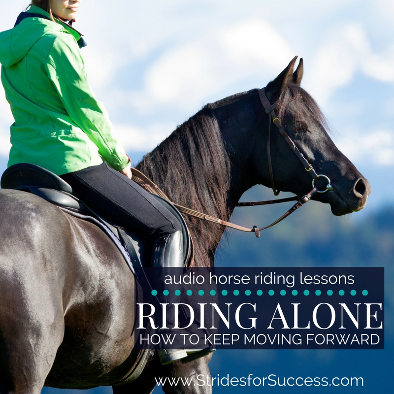 Riding Alone; How To Keep Moving Forward