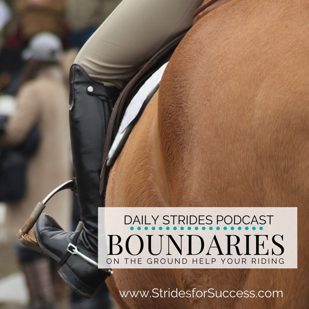 Why Enforcing Your Boundaries on the Ground will Improve Your Riding