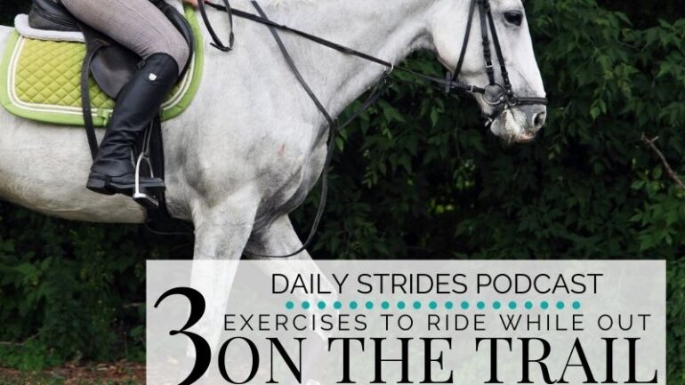 3 Exercises to Ride While Out On the Trail to Develop Your Horse