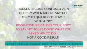 1255 Could Poor Posture be Ruining Your Transitions to Canter