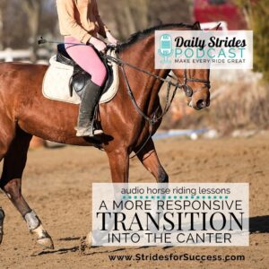 1284 Creating a More Responsive Transition into the Canter