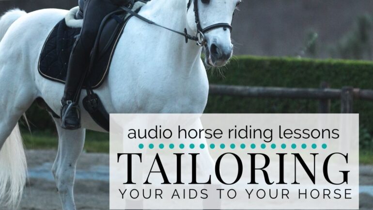 Tailoring Your Aids to Your Horse