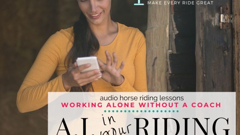 How Using A.I. in Your Horse Riding Is Like a Half Halt