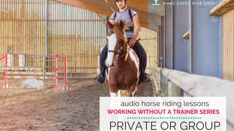 Group or Private Lessons; Or Just Stick with Solo Riding?