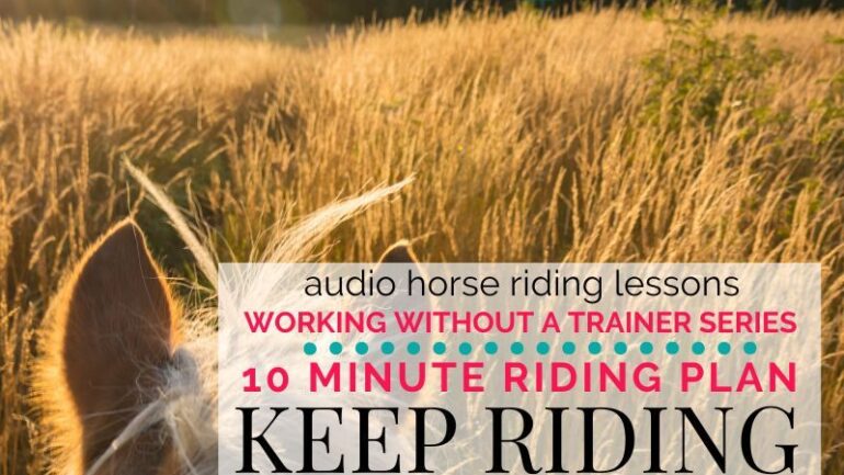A 10-Minute Riding Plan to Keep You Riding When Life Gets Busy